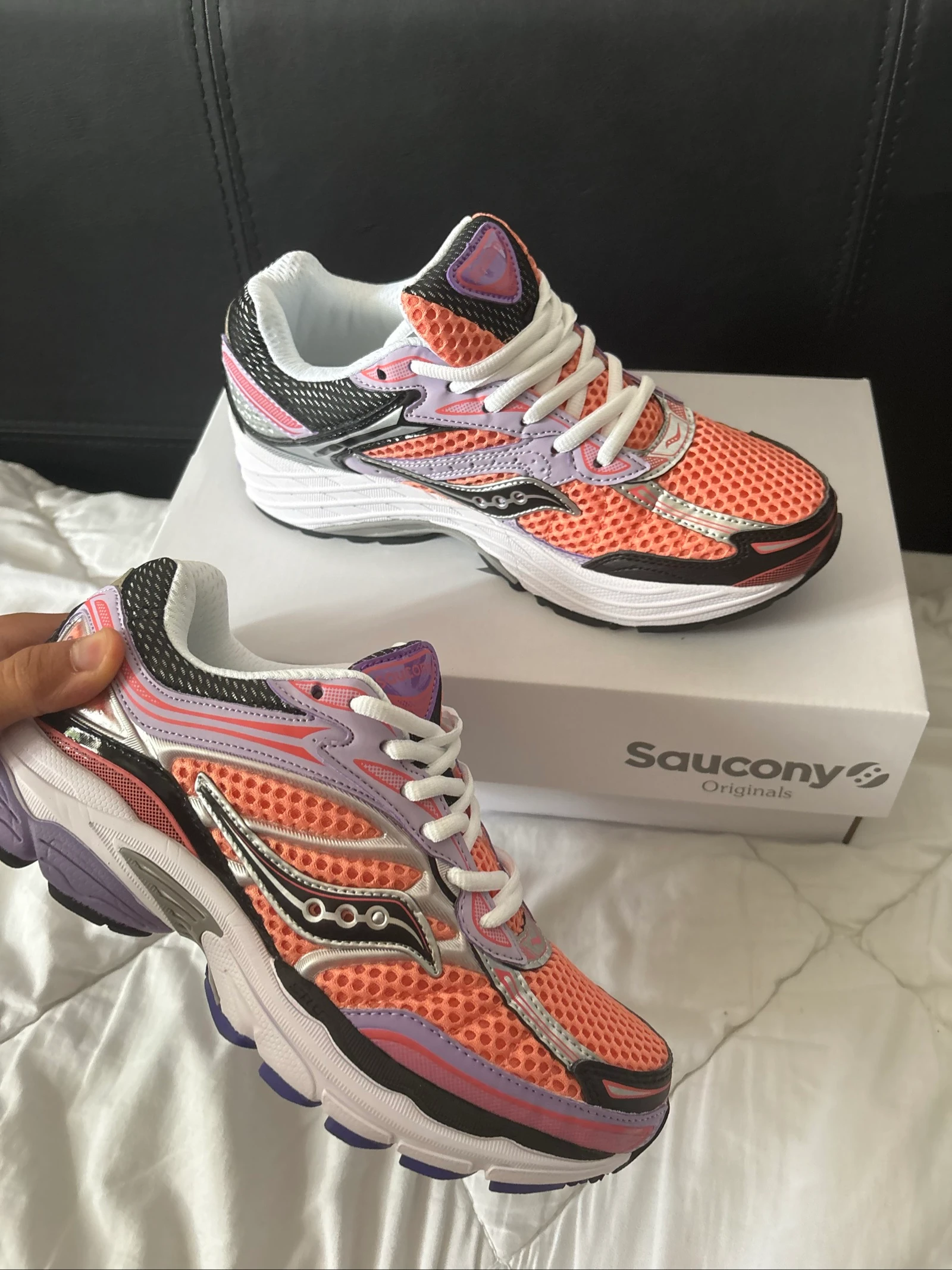 Saucony omni 9 saumon 